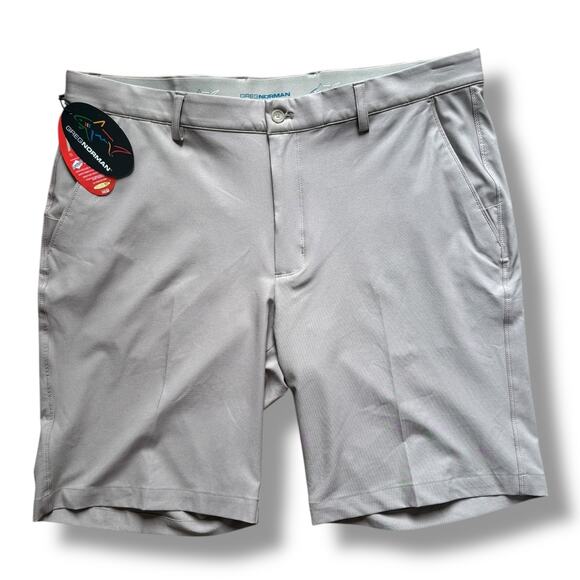 Greg Norman 10" ML75 MICROLUX STRETCH SHORT NWT - Picture 1 of 6